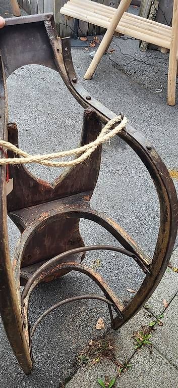 Luge: Antiker Schlitten – D'occasion à Rheineck par inf_kv7d 3