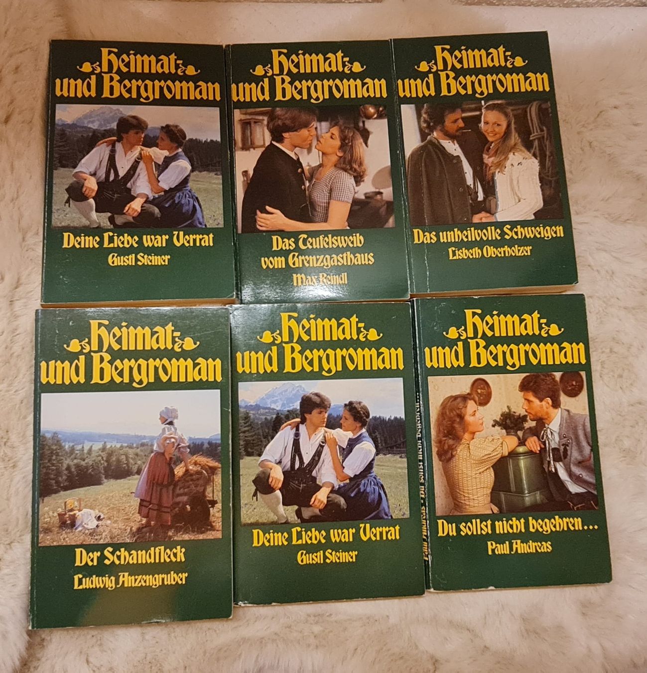 Livres: 6x Heimat und Bergroman – D'occasion à Toffen par Gwunderegge77