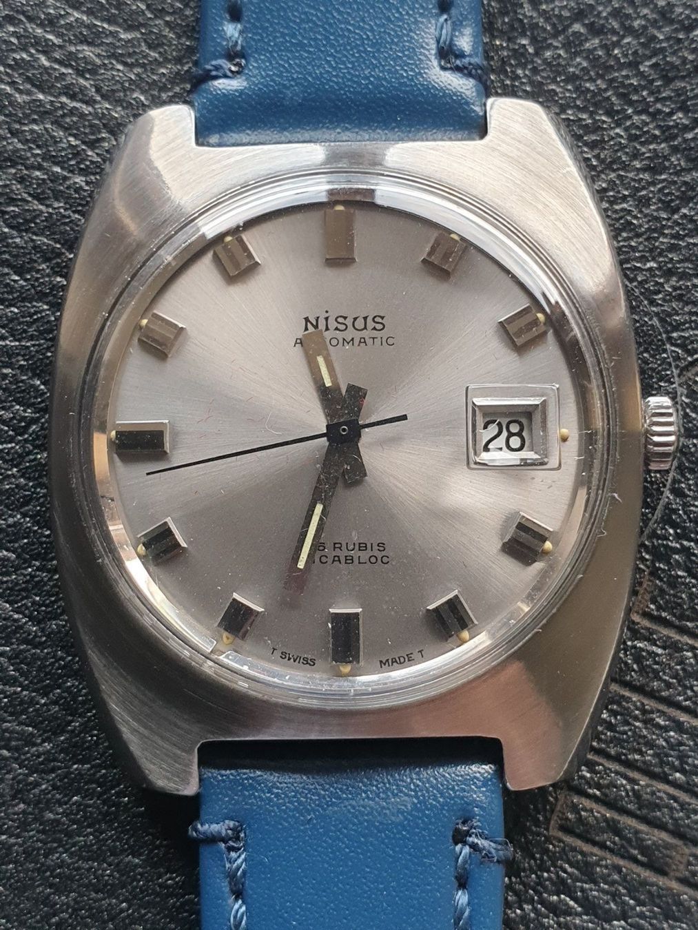 Orologi: Nisus Automatic 25 Rubis Date AZ094 36mm – Usato da Uster venduto da Allezeit