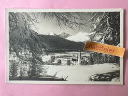1715 Pontresina gegen Piz Julier & Albula