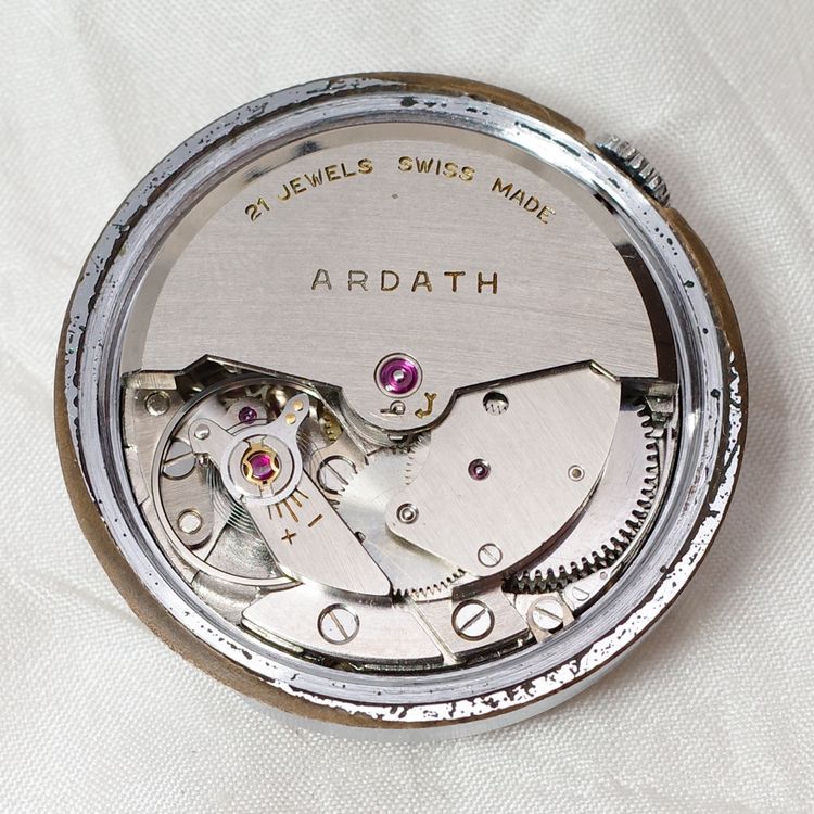 rare ARDATH Super Automatic 35mm Armbanduhr Bidynator 21 jew (Gebraucht ...