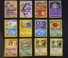 Pokémon Sammelkarten 12 Stk guter Zustand