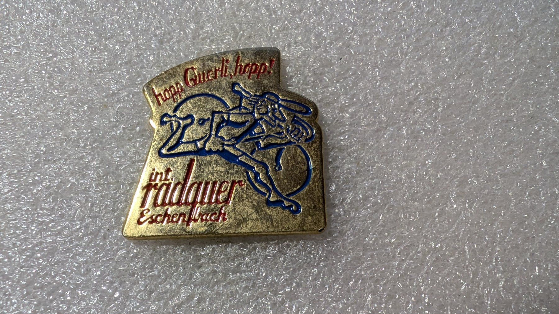 Placchette & Badge: Ansteckpin 206: Radquer Eschenbach – Usato da Oppligen venduto da Pin-Fall-Shop