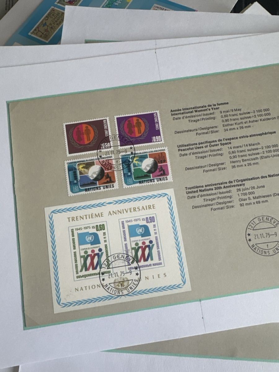 Tutti i francobolli: Collection de timbres ONU Genève – Usato da Sugiez venduto da Lunacc81 2