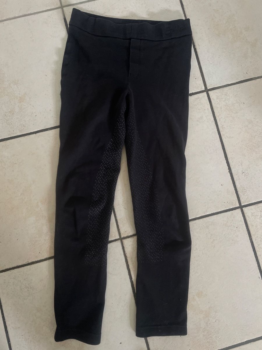 Strümpfe & Strumpfhosen: Reitleggins Equilibre schwarz Gr. 176 – Gebraucht aus Obergerlafingen von cabo4