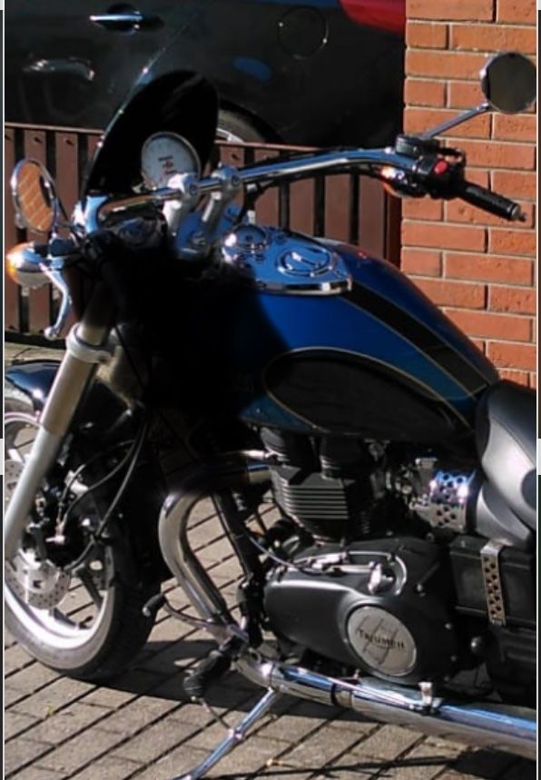Triumph Chopper: Triumph Speedmaster 900 – Usato da Rotkreuz venduto da irenemehr 2