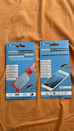 Displayschutz & Brillenschutz NEU OVP Hightech Versiegelung