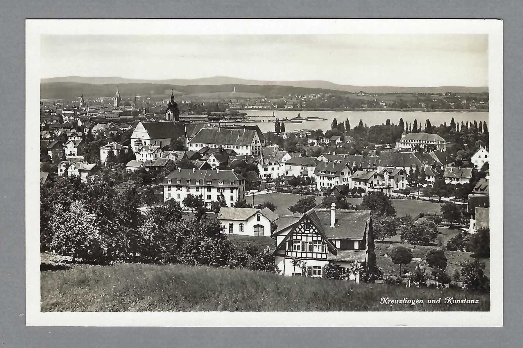 Cartoline postali: 1934, KREUZLINGEN – Usato da Pura venduto da ulisse1957