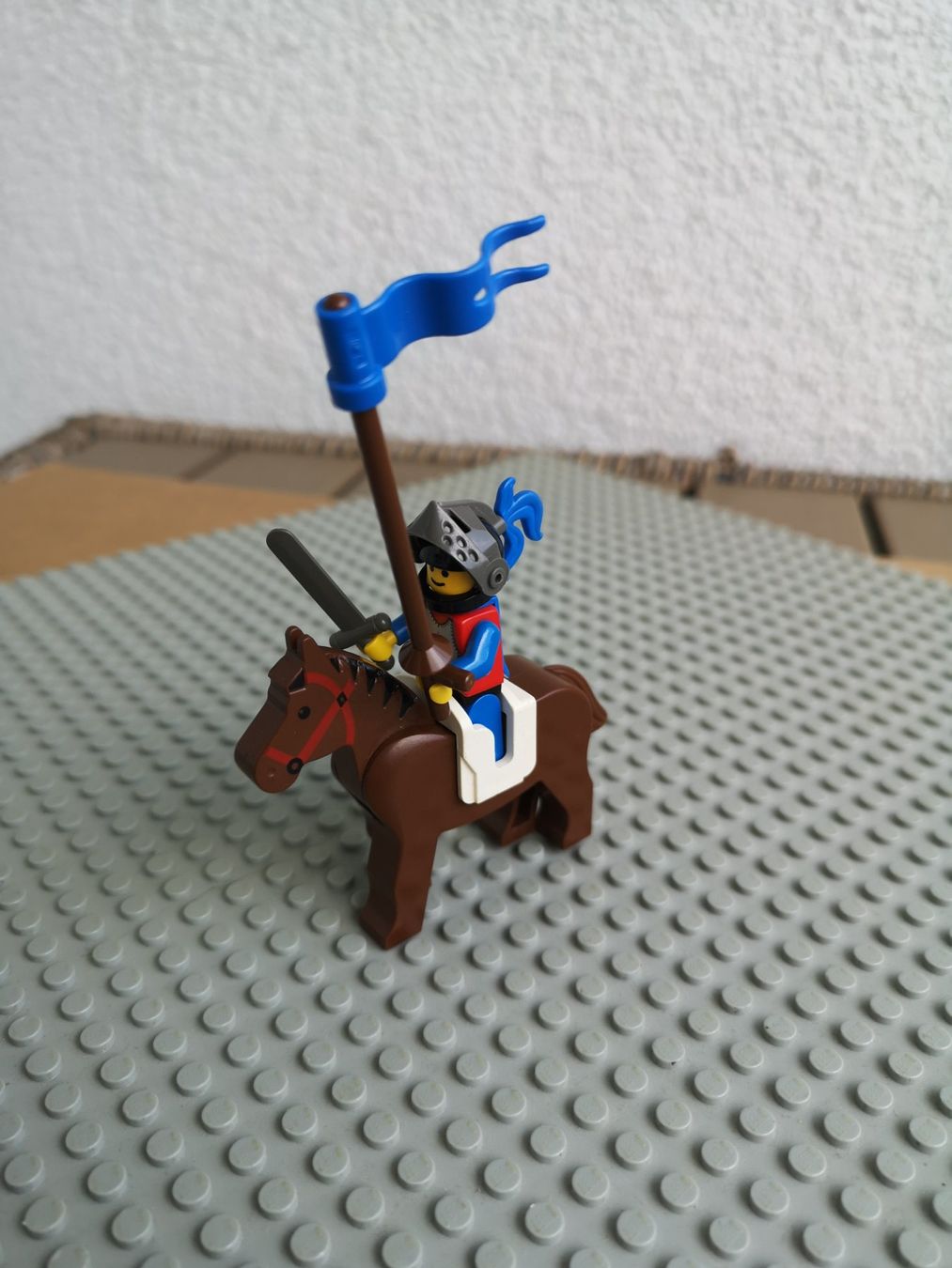 Lego Giocattoli: LEGO Ritterfigur mit Pferd A – Usato da Goldau venduto da MacPad 1