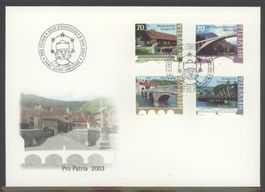 2003, FDC, Pro Patria