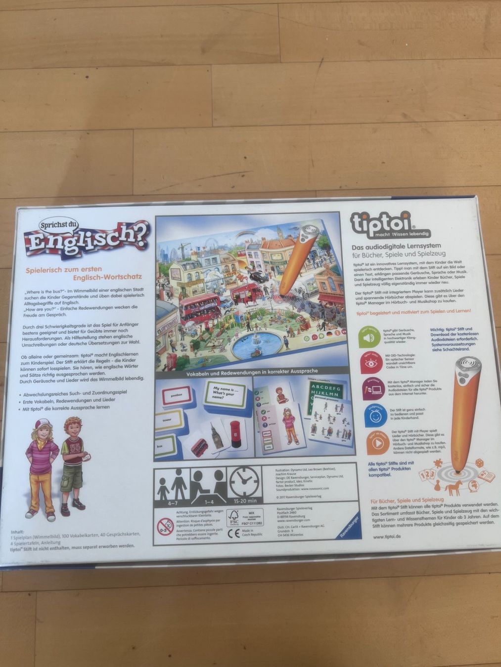 Tiptoi Giochi: Tiptoi Lernspiel "sprichst du Englisch" – Usato da Rickenbach LU venduto da imagine6221 1
