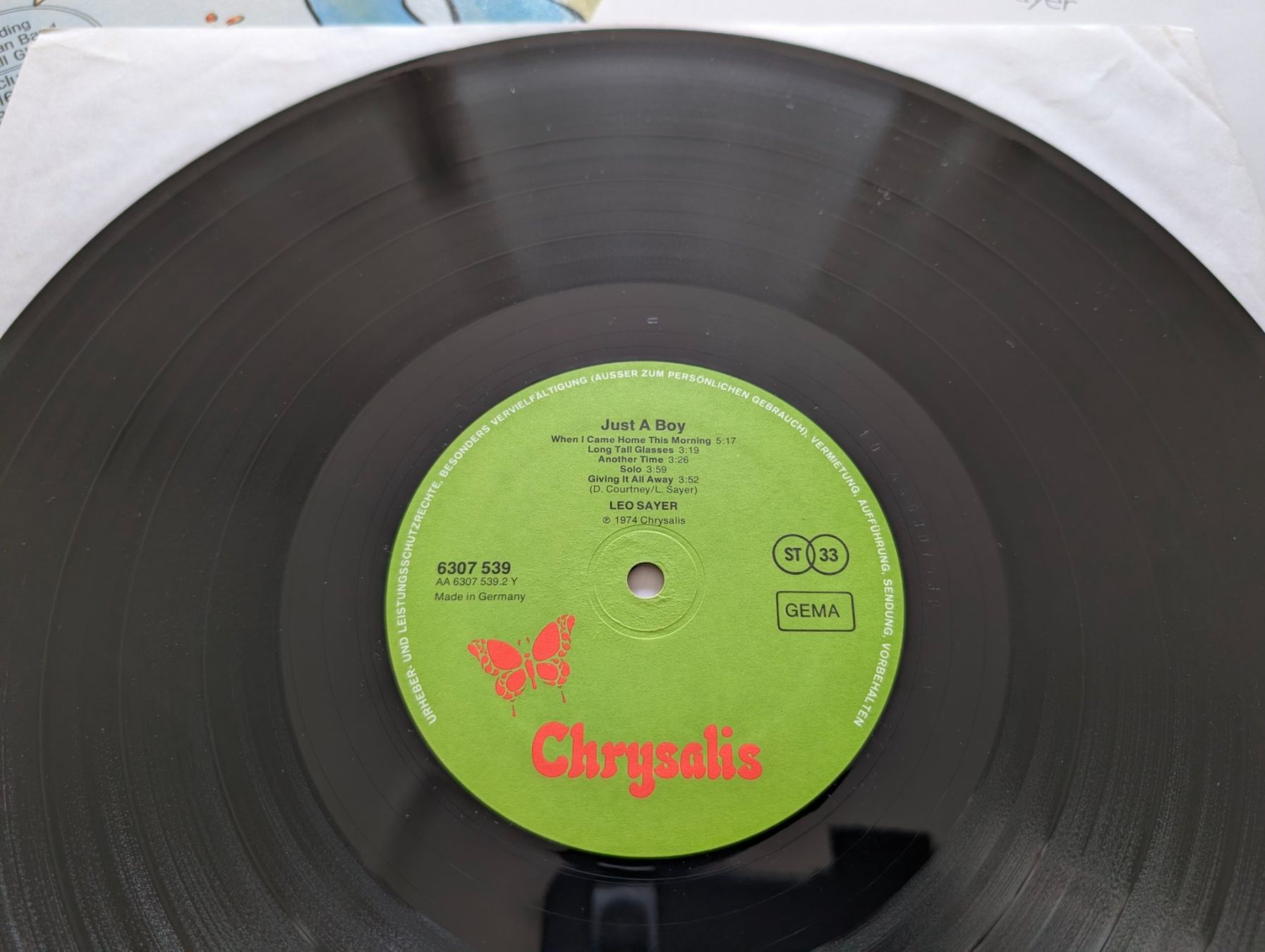 Schallplatten: Leo Sayer 4x  mit Beilage – Gebraucht aus Ebikon von soundundvielfalt 3