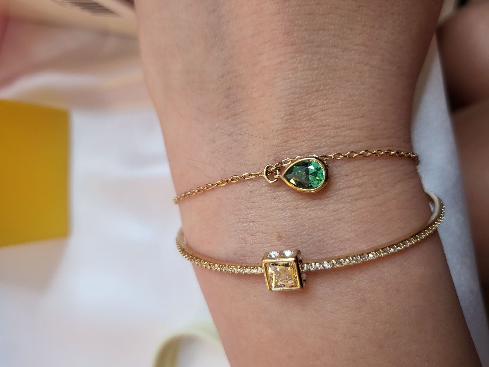 Swarovski Armbänder & -reifen: Swarovski Goldige Armband – Neu (gemäss Beschreibung) aus Hellbühl von d.d.d.125 6