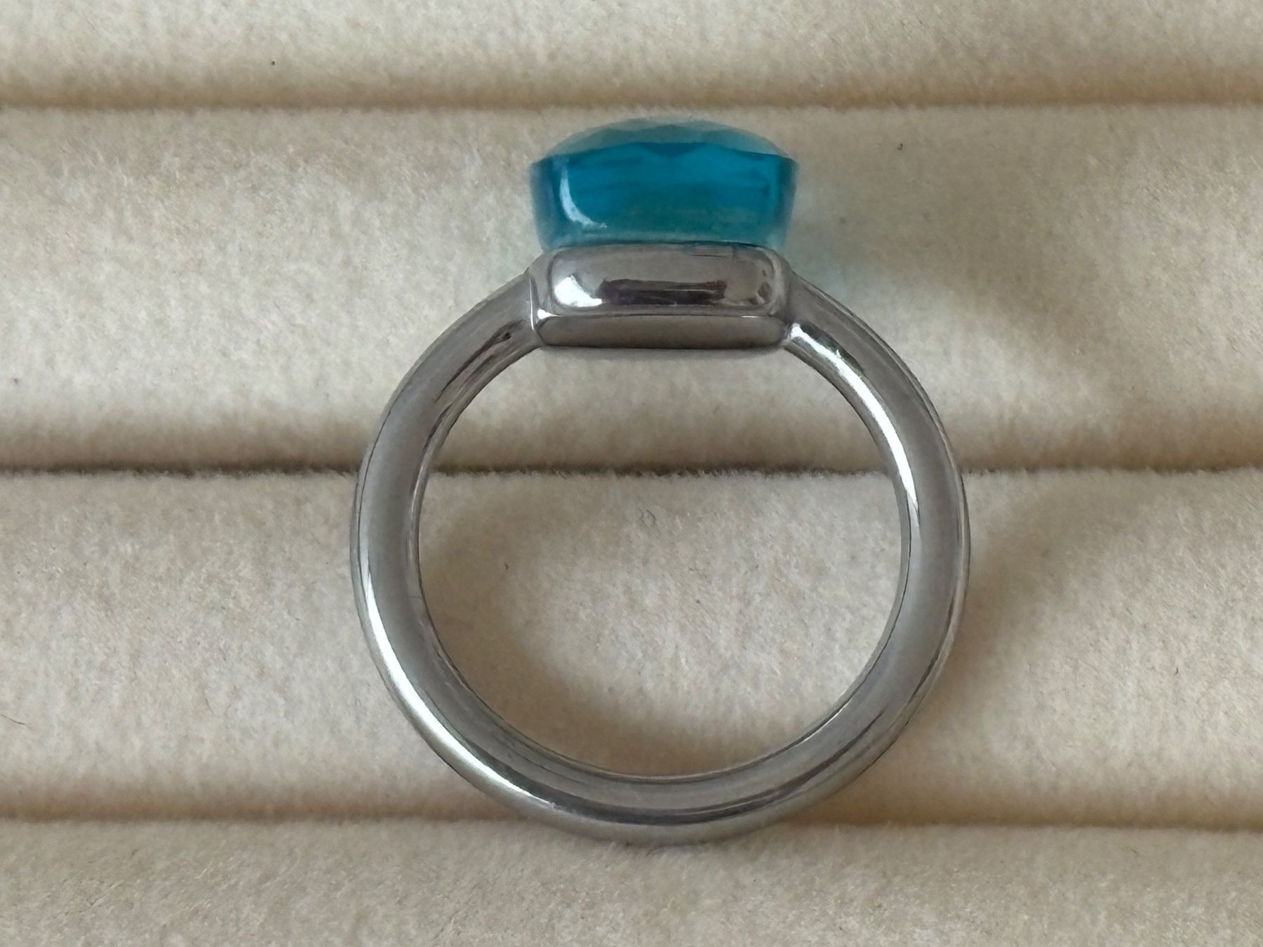 Anelli: Luxus Elegante Gr: 17/7 Ring  Farbe : Silber – Nuovo (secondo la descrizione) da Biel-Bienne venduto da Roserosse13 4