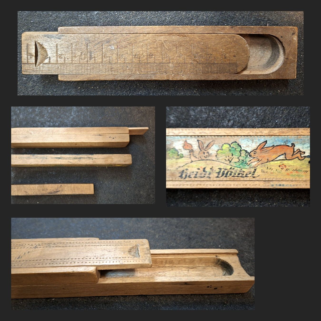 Articoli in legno: antike Griffel-Holz Schatullen – Usato da Emmenbrücke venduto da abu_9mj8