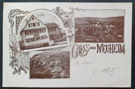 Gruss aus Neuheim 1901 - TOP