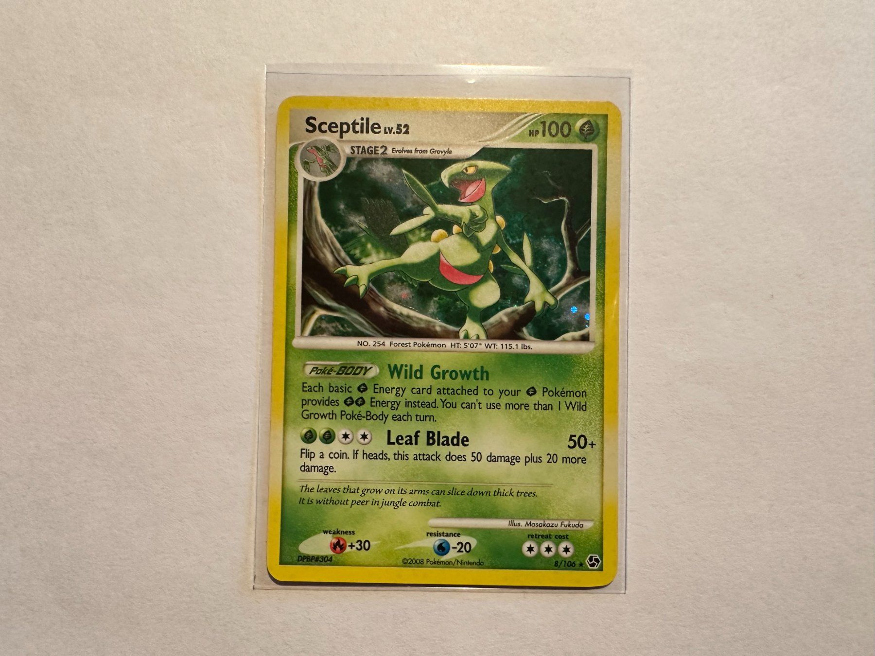 Pokémon Carte collezionabili: Sceptile holo D&P Great Encounters EN – Usato da Hagendorn venduto da Pokecollectorch