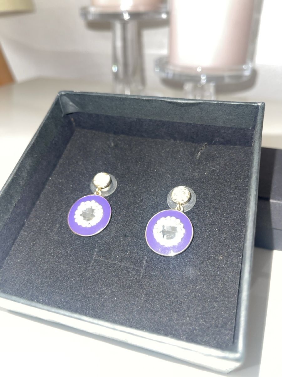 Orecchini pendenti & Orecchini a lobo: Elegante Damen Ohrringe mit Strass & Emaille – Nuovo (secondo la descrizione) da Zug venduto da Leerminschrank 1