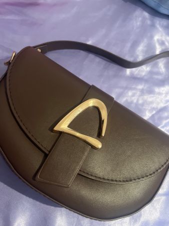Sac porté épaule brun