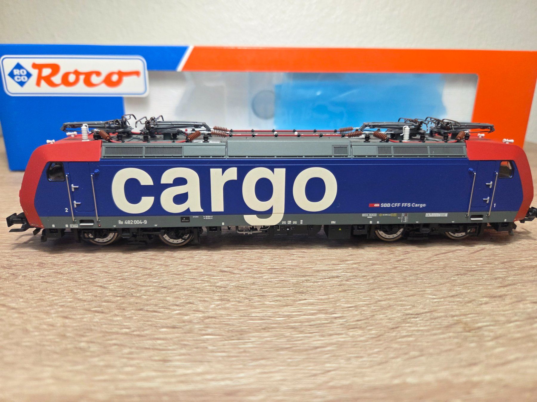 Roco Modellini di ferrovie: Roco 69591 E-Lok Re 482 Cargo SBB Digital H0 – Usato da St-Aubin-Sauges venduto da Lo_Go 1