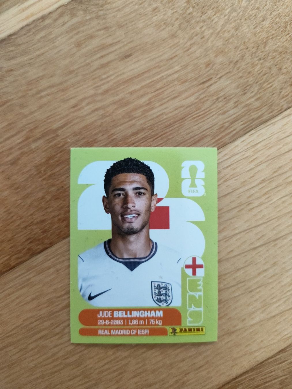 Panini Sammelbilder & Trading cards: Panini WM 2026, ENG 11, Bellingham – Gebraucht aus Aarburg von gloeckgloeck
