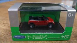WELLY Mini Cooper S 1:87 (Original Verpackt) mit Versand!
