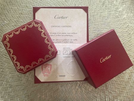 Cartier Trinity Weissgold grosses Modell