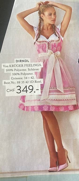 Vestiti: Krüger Dirndl Gr. 36, Neu – Usato da Lyss venduto da stubenwagen