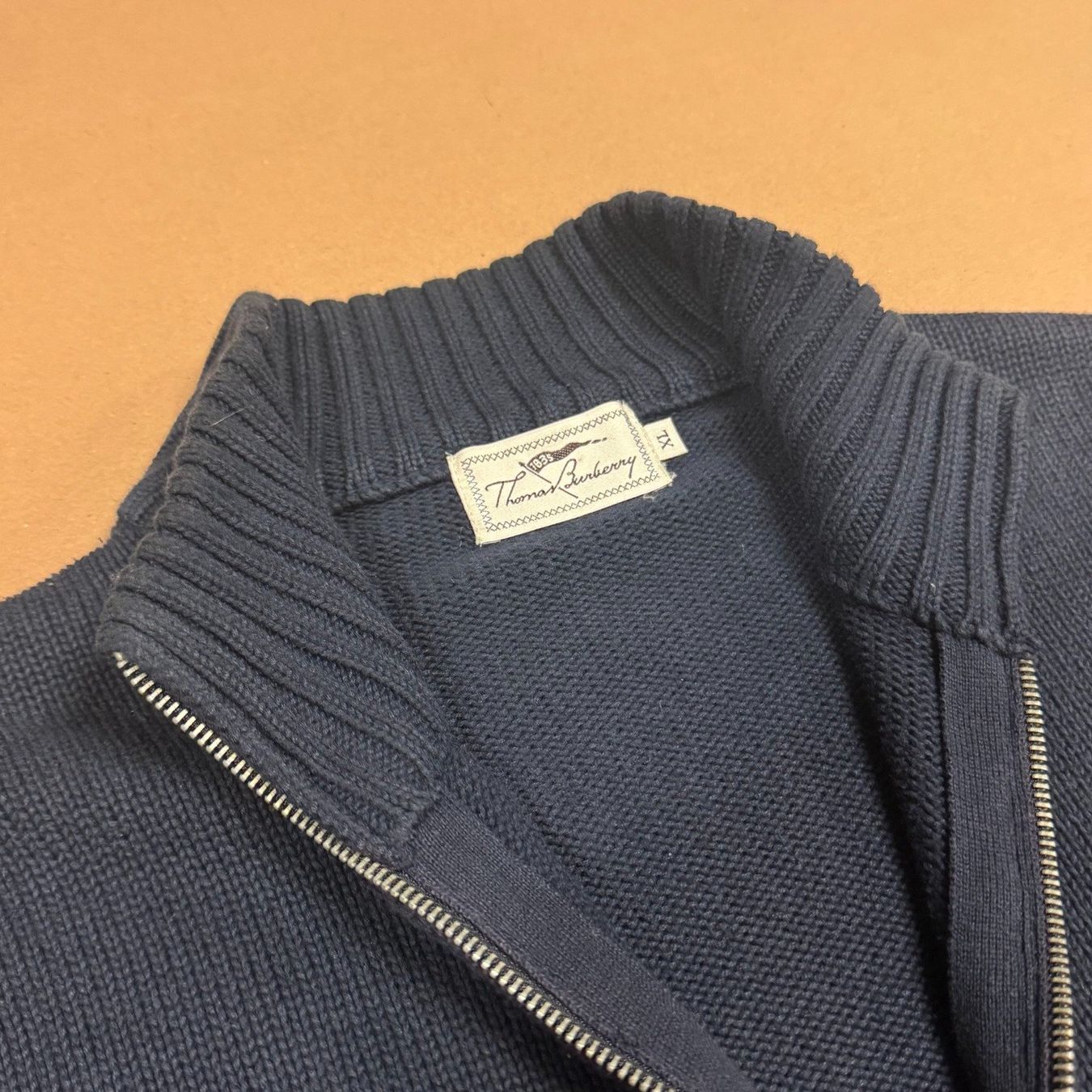 Burberry Giacche: Thomas Burberry vintage knitted jacket – Usato da St. Gallen venduto da sourced_limited 2