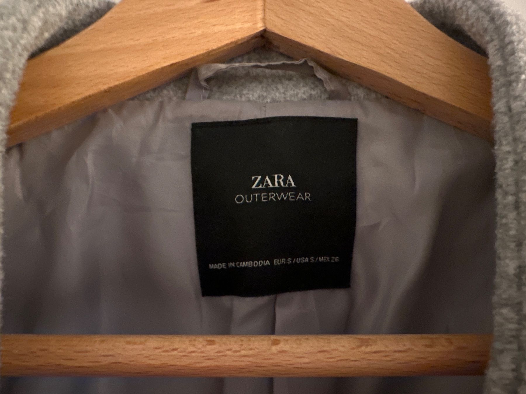 Zara Cappotti: Mantel Zara S grau – Usato da Biel-Benken BL venduto da doefi26 3
