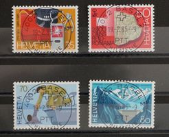 CH - Werbemarken - SBK Nr. 711-714 - ET Vollstempel