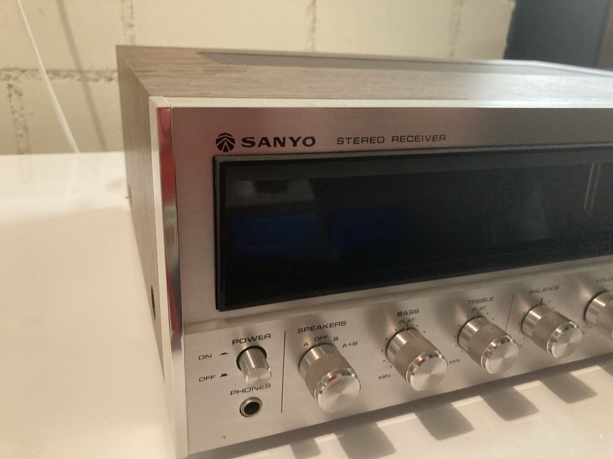 Sanyo Receiver: Sanyo DCX 8000K Receiver Kult – Defekt aus Lenzburg von HanspeterT 6
