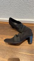 Damenschuhe schwarz Grösse 39 mit Elastikriemen
