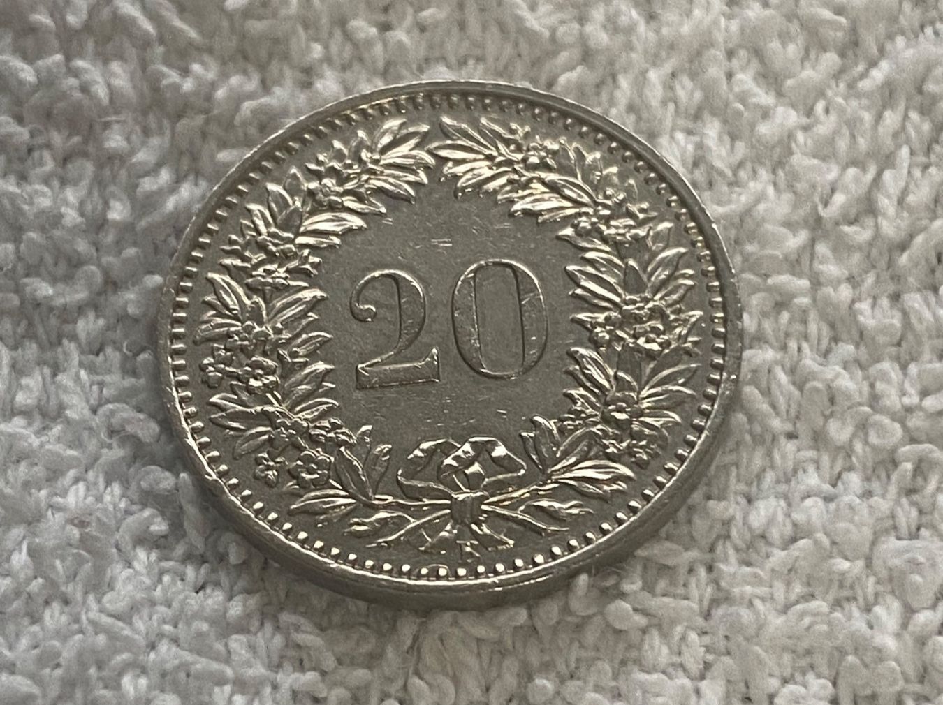 Tutti le monete: 20 centimes/rappen 1957 – Usato da Nyon venduto da Ilmi09 1