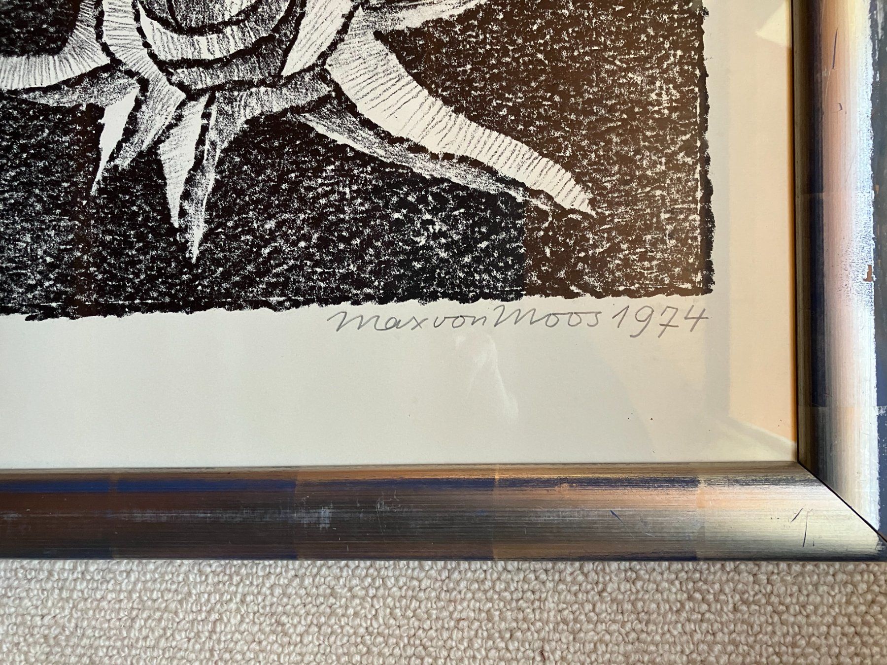 Grafica & Litografie: Max von Moos, signiert – Usato da Männedorf venduto da Amleto3 2
