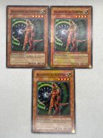 3x Yu-Gi-Oh! "Inkarnation des Schöpfers" Karten - Sehr gut!