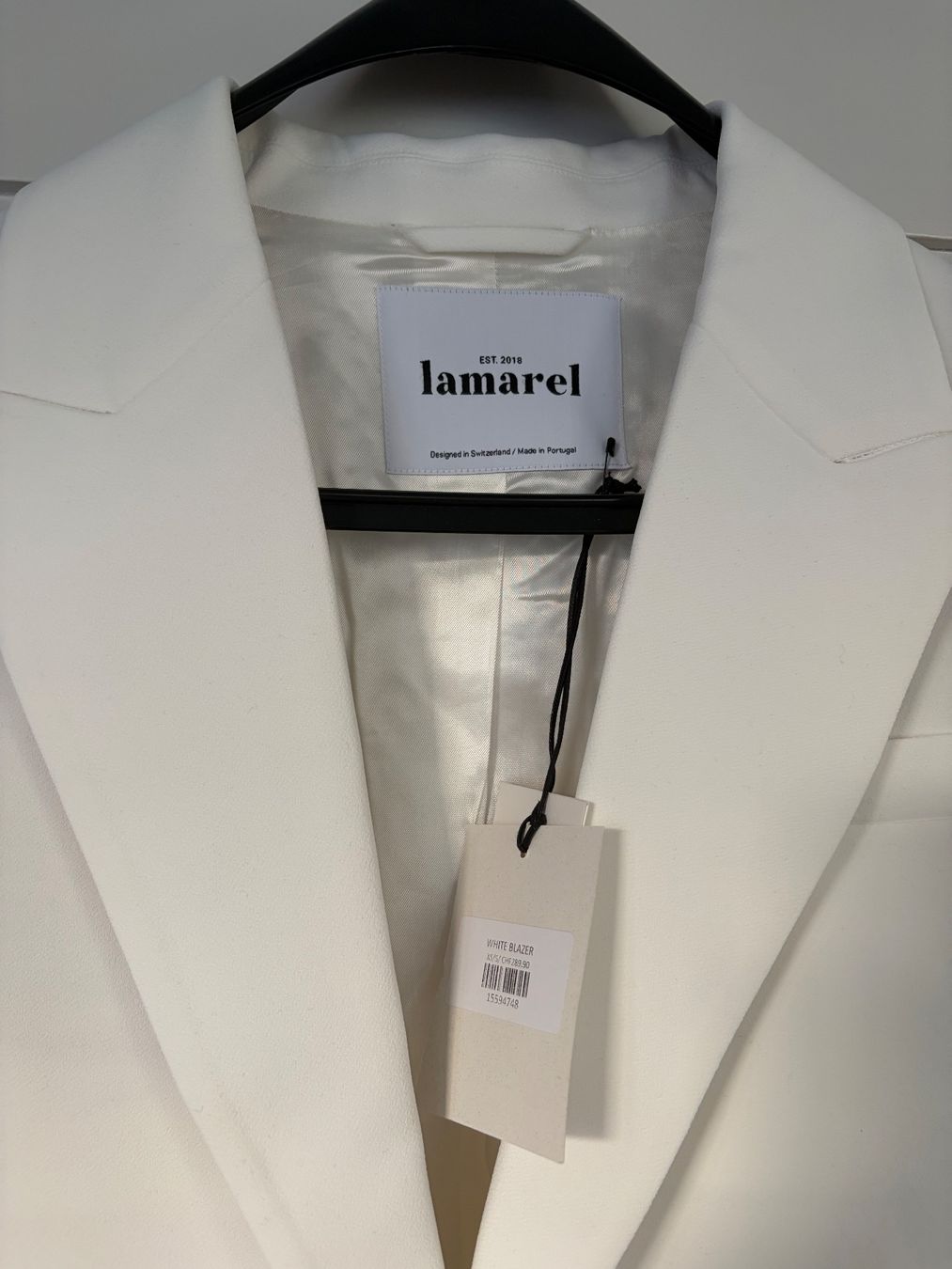 Lamarel Giacche: Blazer lamarel blanc, taille 36, neuf avec étiquette chic – Nuovo e nell'imballaggio originale da Zürich venduto da joa_25ld 1