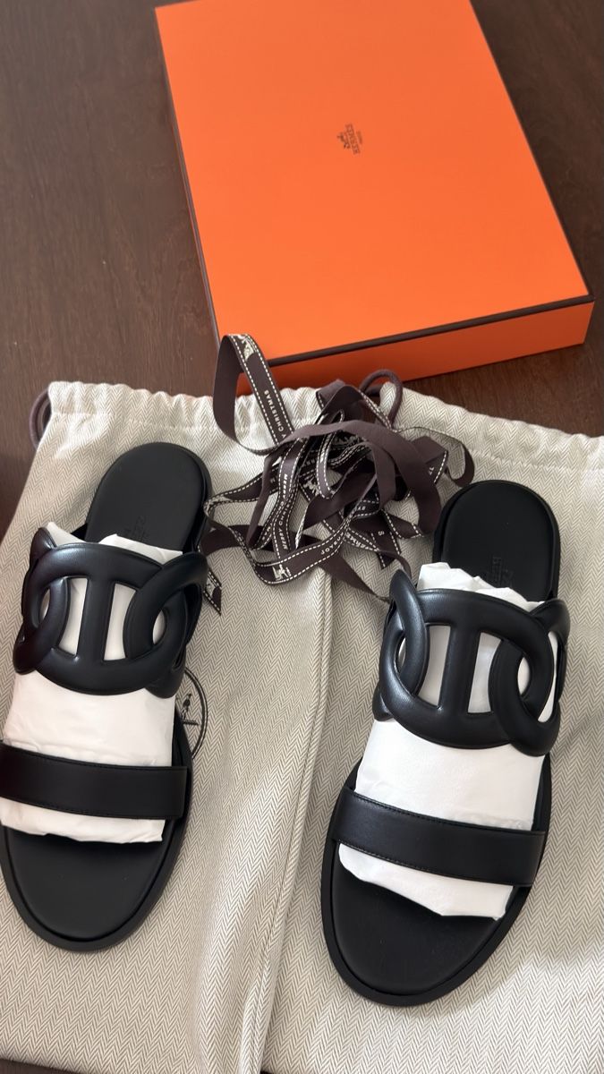 Scarpe da donna: Hermès sandals Lagune black NEW size 39 – Nuovo e nell'imballaggio originale da Zürich venduto da ilo_ckh7 3