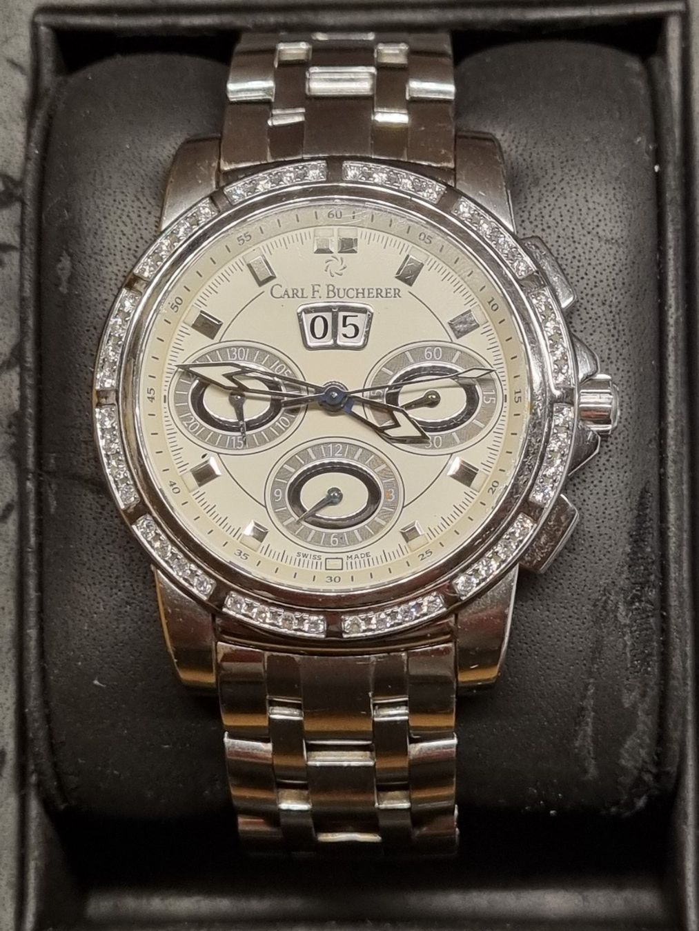Bucherer Orologi: Carl F. Bucherer Patravi ChronoDate – Usato da Zumikon venduto da rinspeed1
