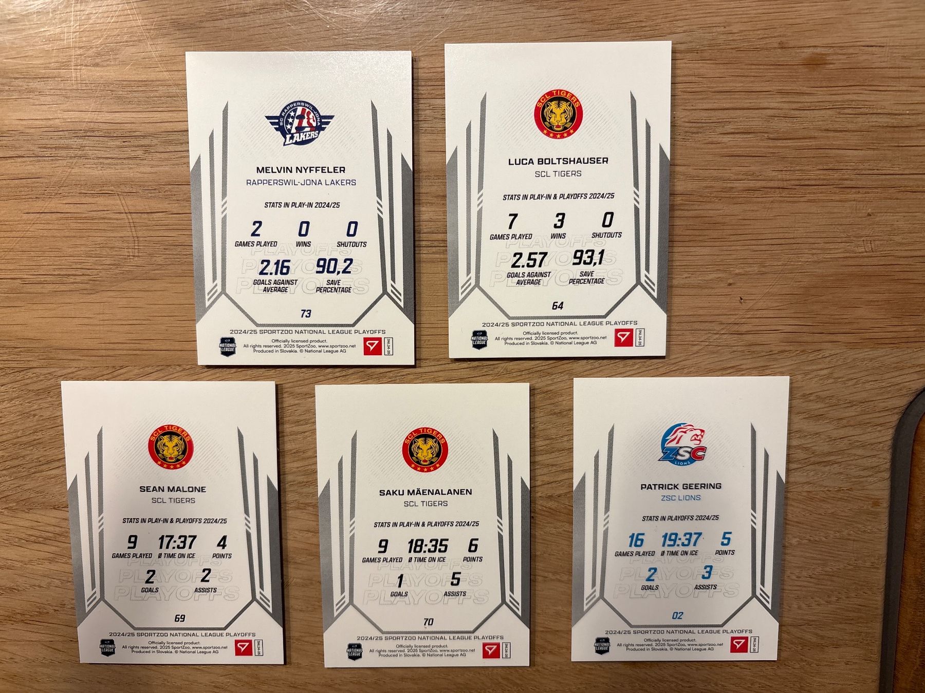 Sportzoo Carte collezionabili: Sportzoo Playoff 24/25 – Nuovo (secondo la descrizione) da Pfäffikon ZH venduto da Hogersepp87 1
