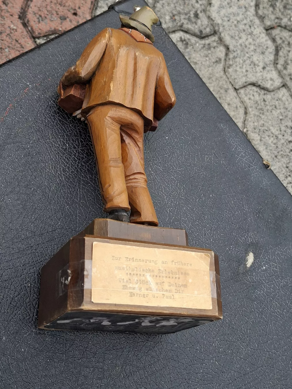 Statuette: brienzer sclultur mann mit orgeli – Usato da Villeneuve venduto da BibiVintage 9