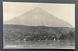 Faulensee am Thunersee mit Niesen / ca. 1930