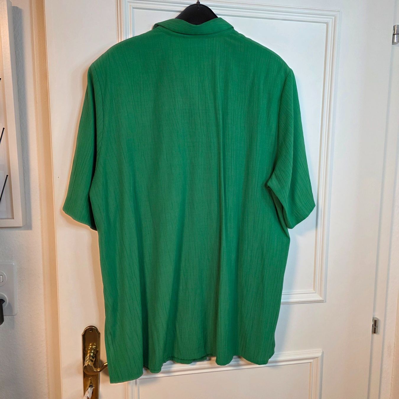 Camicette: Vintage Viskosebluse Grün Gr. 46 – Usato da Wald ZH venduto da CapLux 6