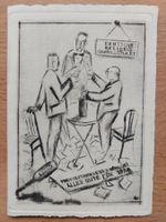 Original Radierung Deutsche Exlibris-Gesellschaft 1950