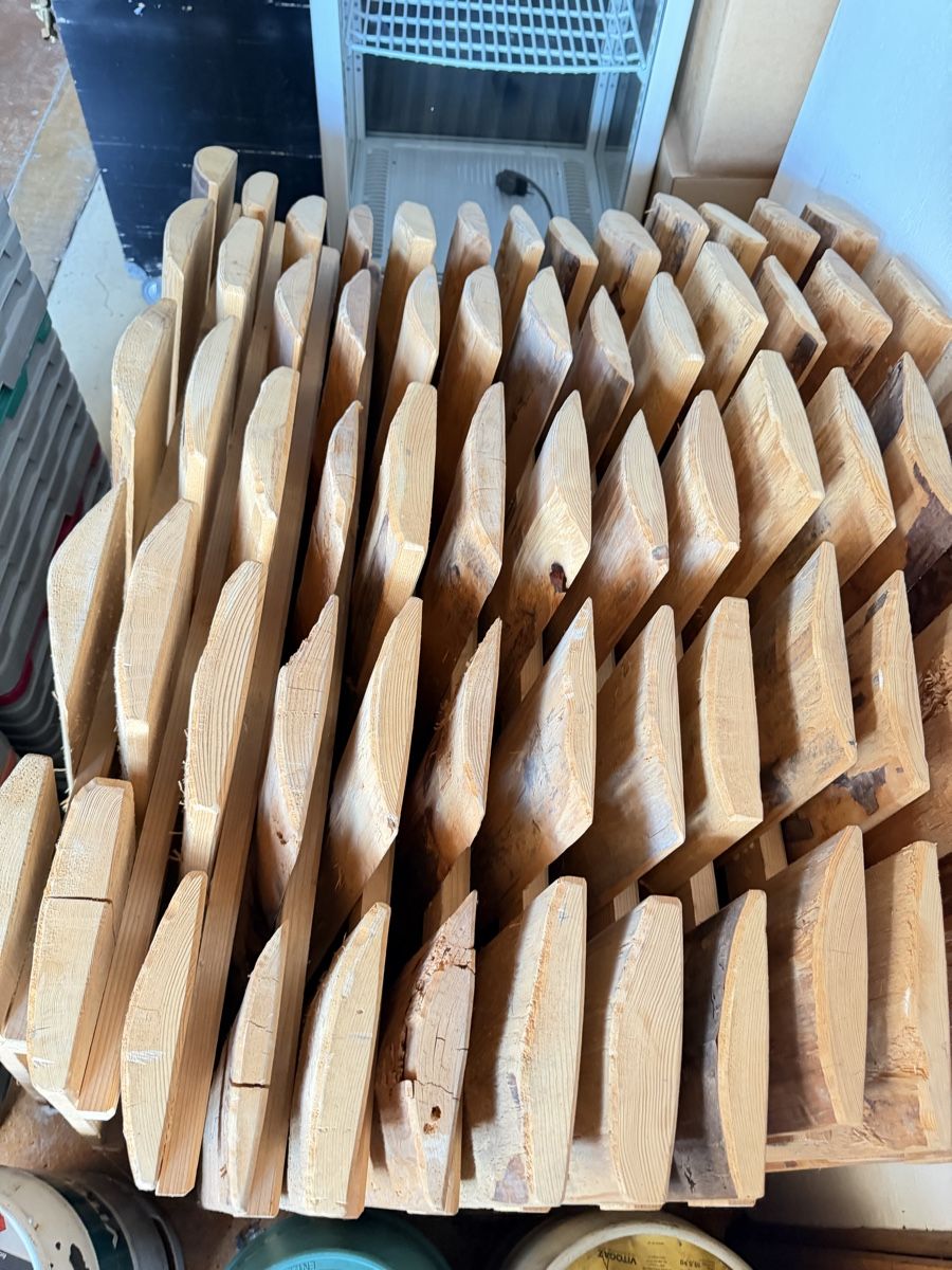 Holzartikel: Holzzäune aus Echtholz 12 Stücke – Neu (gemäss Beschreibung) aus Latterbach von Daniel.petra.wittwer 2