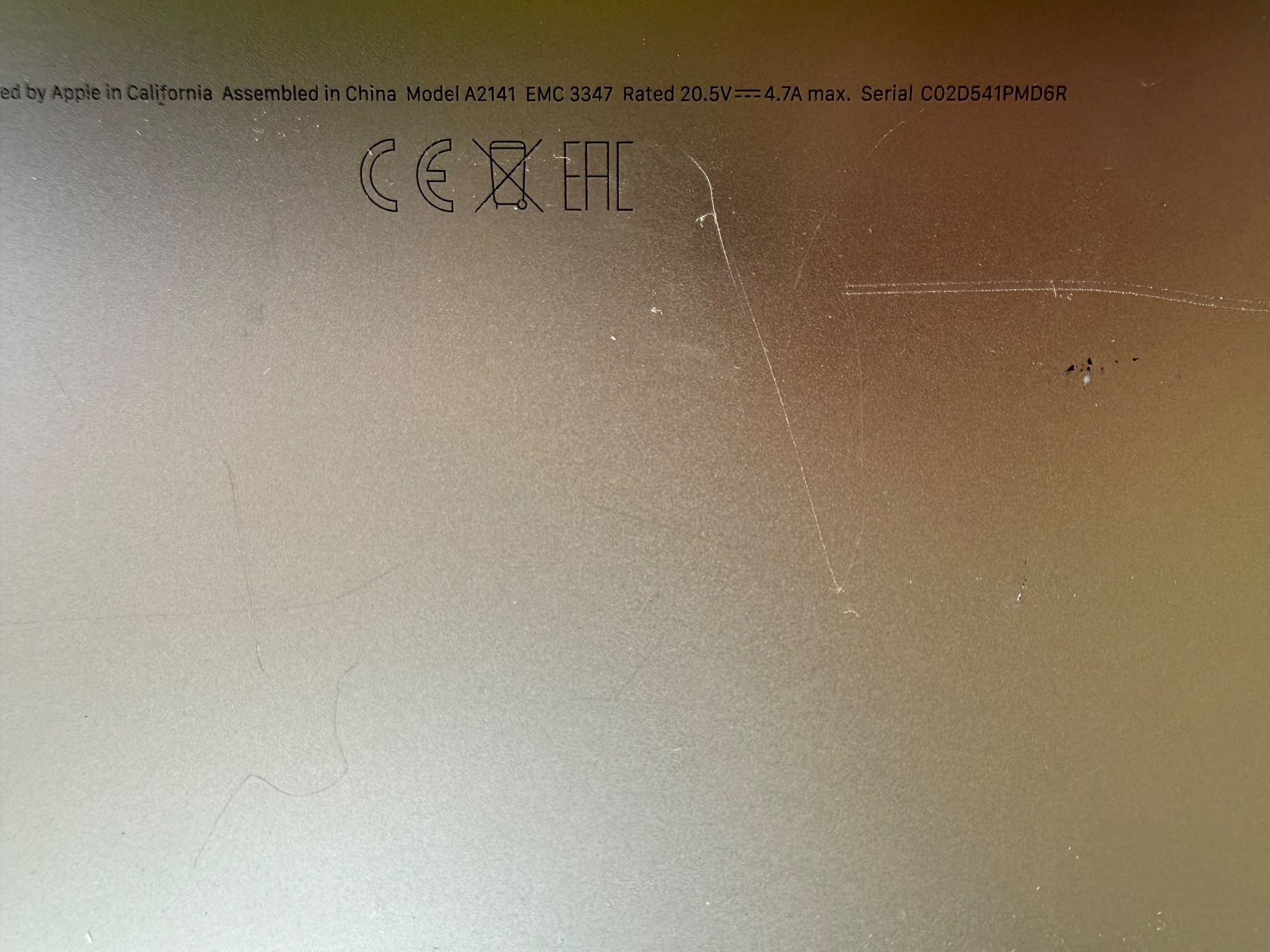 Apple Notebooks: MacBook Pro, 16", 2019 – Gebraucht aus Biezwil von varg57 9