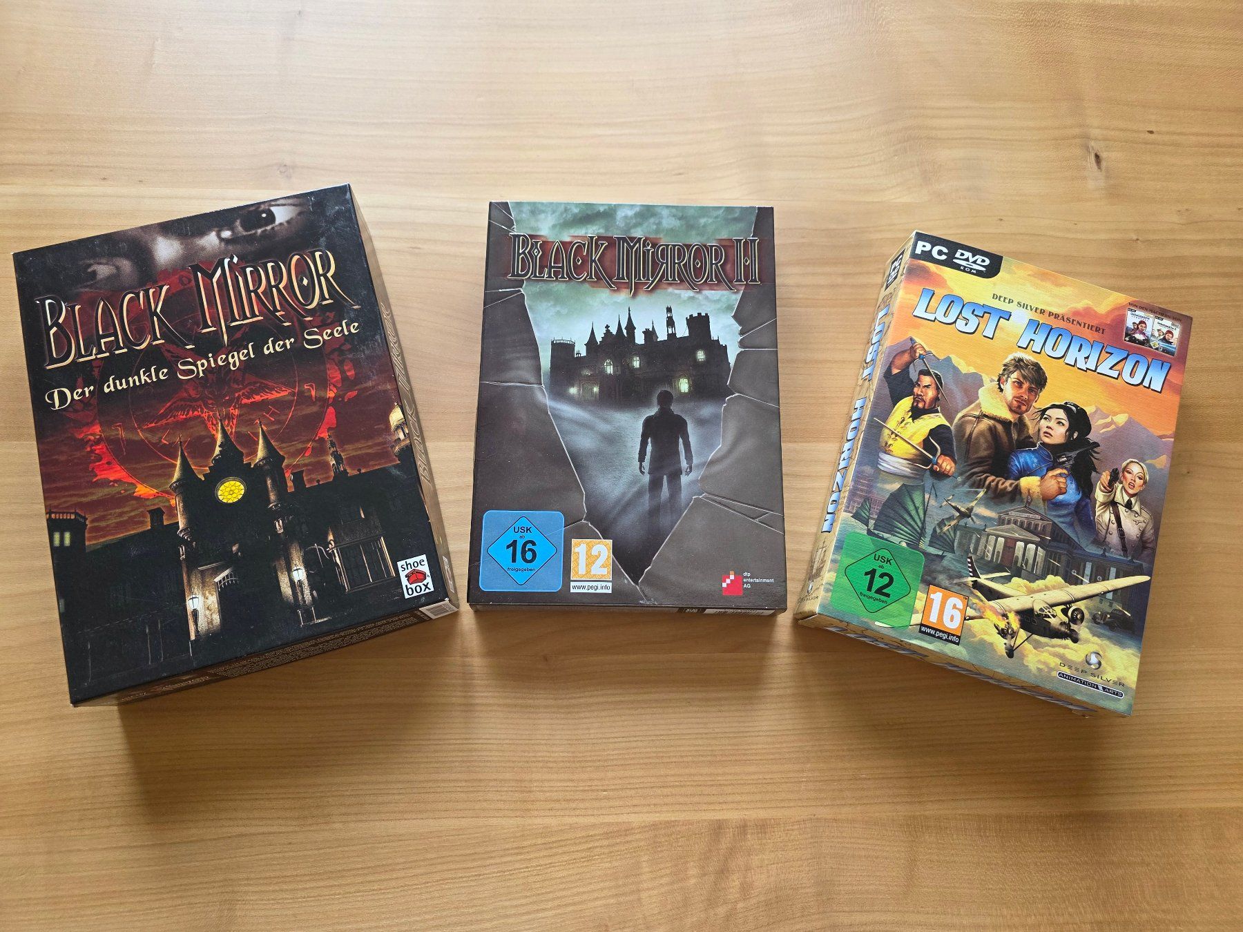 Jeux: diverse PC Games – D'occasion à Horw par galaga65
