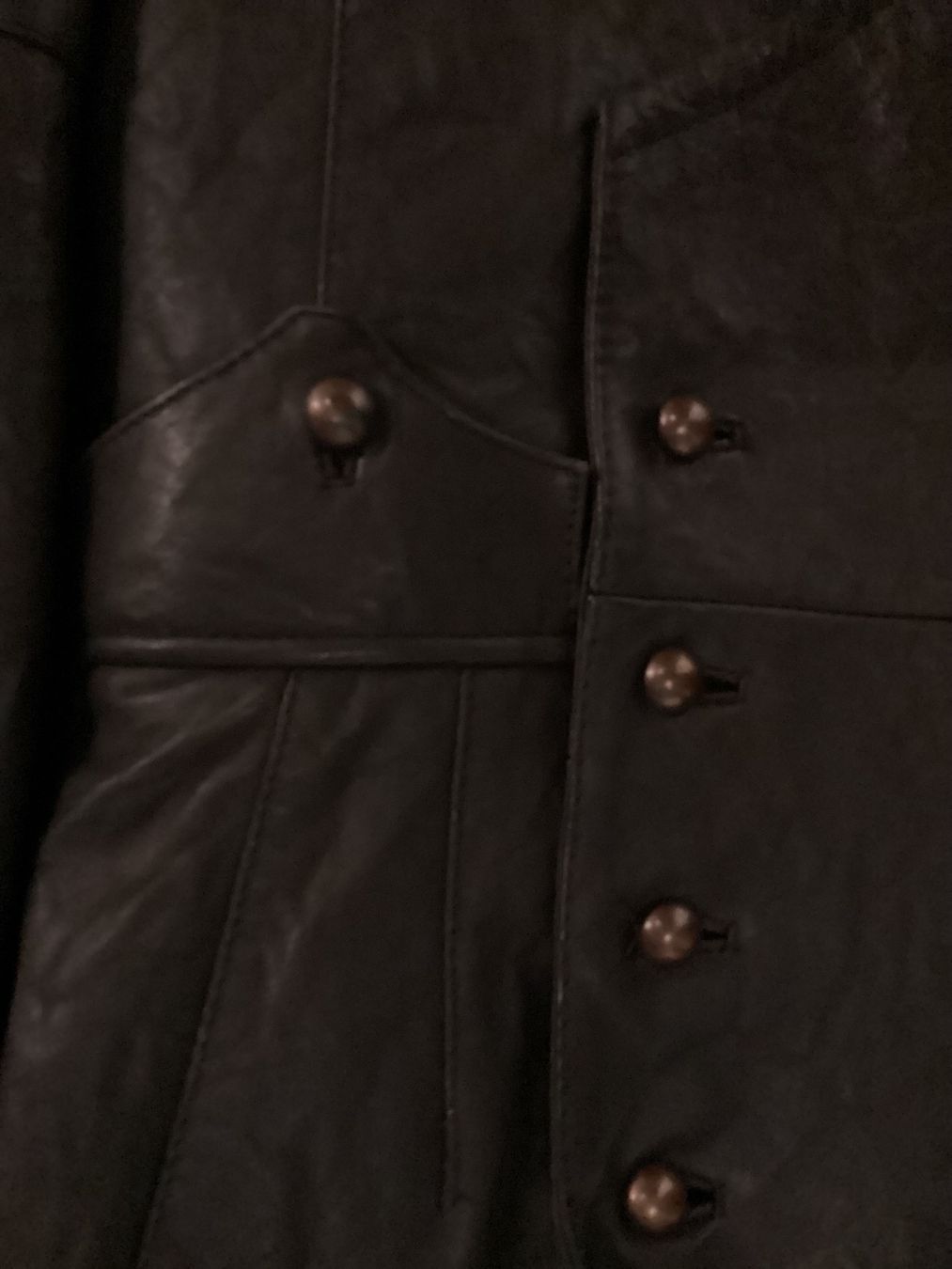 Kookai Giacche: Damen Lederjacke Gr.34 mit leichtem Steppfutter, braun – Nuovo (secondo la descrizione) da Wettswil venduto da haddy91 2