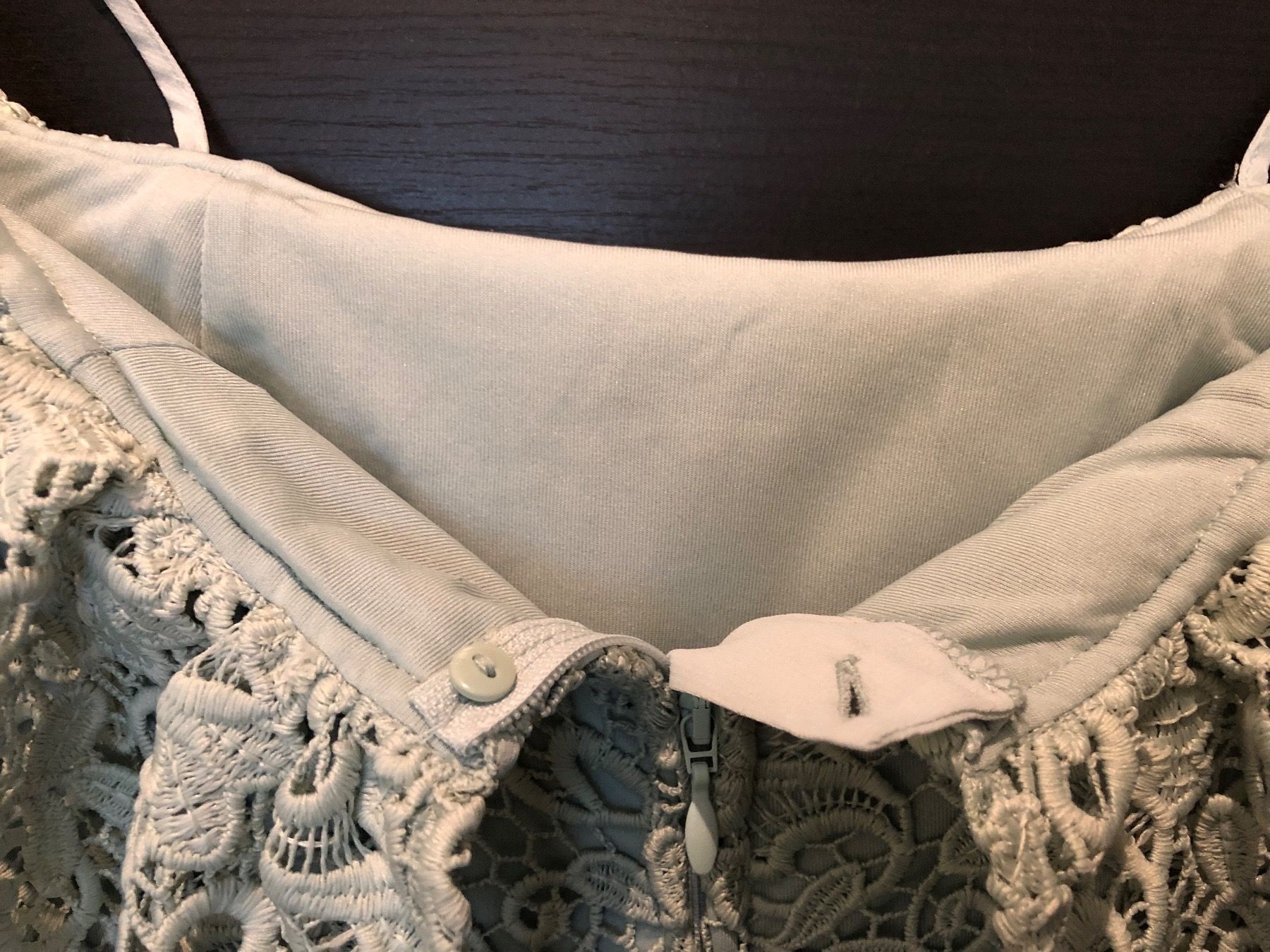 Kleider: Spitzenkleid Helltürkis, Grösse 34 – Neu (gemäss Beschreibung) aus Emmenbrücke von mar_8x9w 3