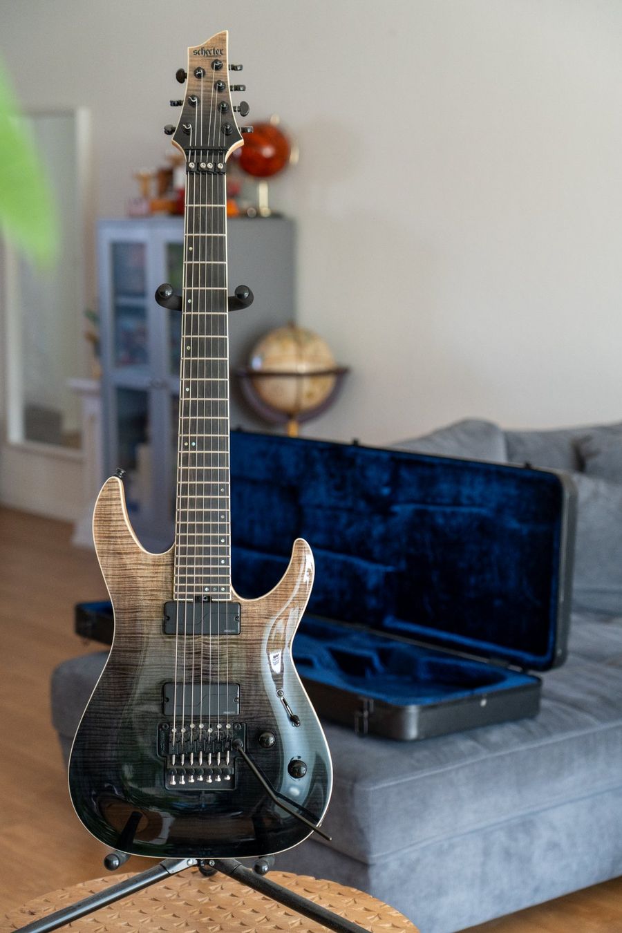 Schecter Strumenti musicali: Schecter C-7 FR SLS Elite 7 / Fishman + Koffer – Usato da Winterthur venduto da BuriCaliskan